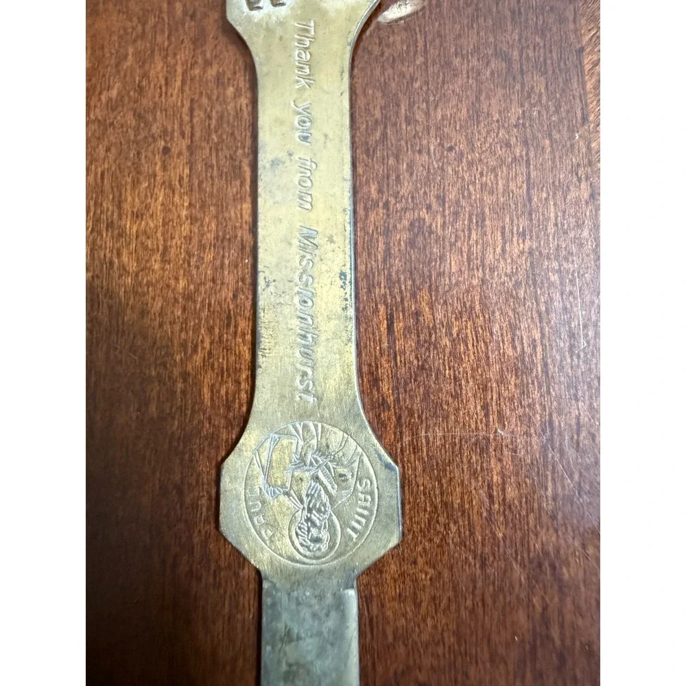 VTG Antique Marthaler Machine St Paul Minnesota MetalVBrass Copper Letter opener
